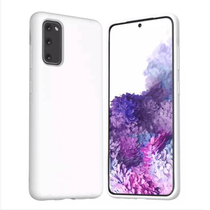 Araree Typo Skin Case for Samsung Galaxy S20 Plus - Slim Protective Cover (White/Red) | Perfect for Everyday Use & Travel Protection