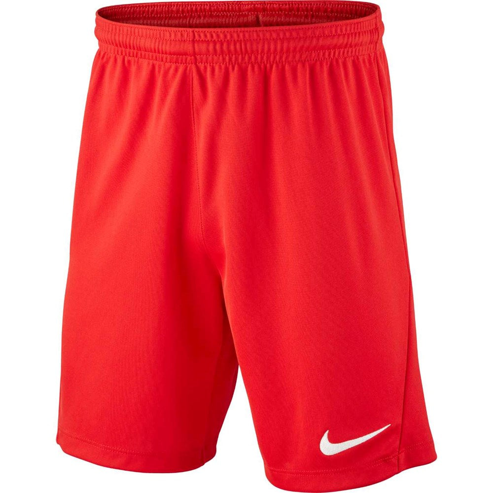 Nike Youth Park III Knit Shorts - Boys' Athletic Running Basketball Shorts (University Red) - Perfect for Sports, Gym & Casual Wear