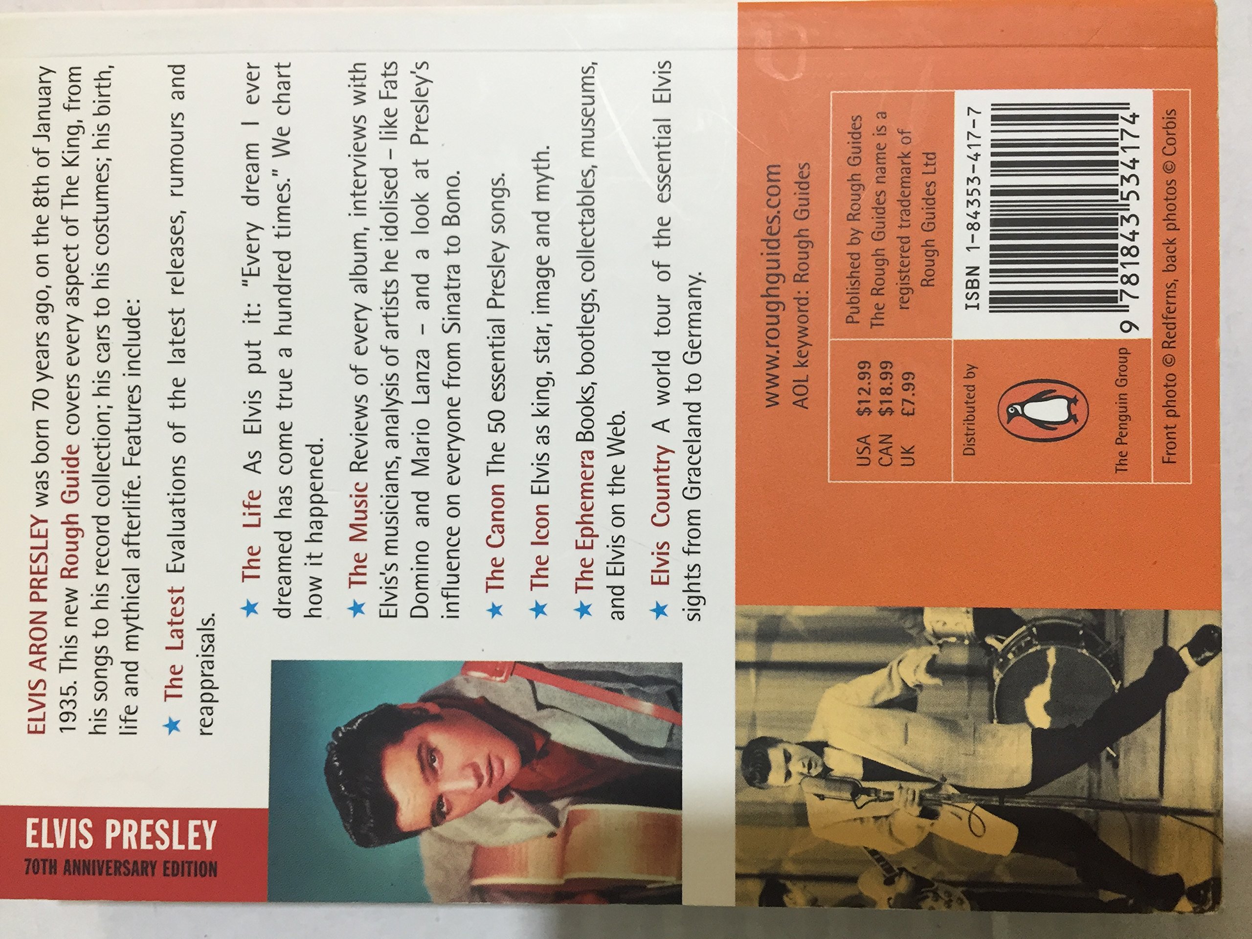 The Rough Guide to Elvis 2 - Comprehensive Biography & Music Reference Book | Perfect for Elvis Fans, Music Historians & Collectors