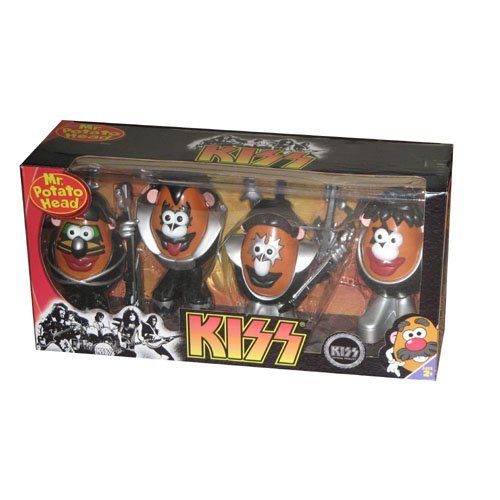 2011 Kiss Potato Heads Set - Fun & Collectible Mr. & Mrs. Potato Head Couple Toy for Kids & Adults | Perfect for Valentine's Day Gifts, Birthday Parties & Pop Culture Collectors