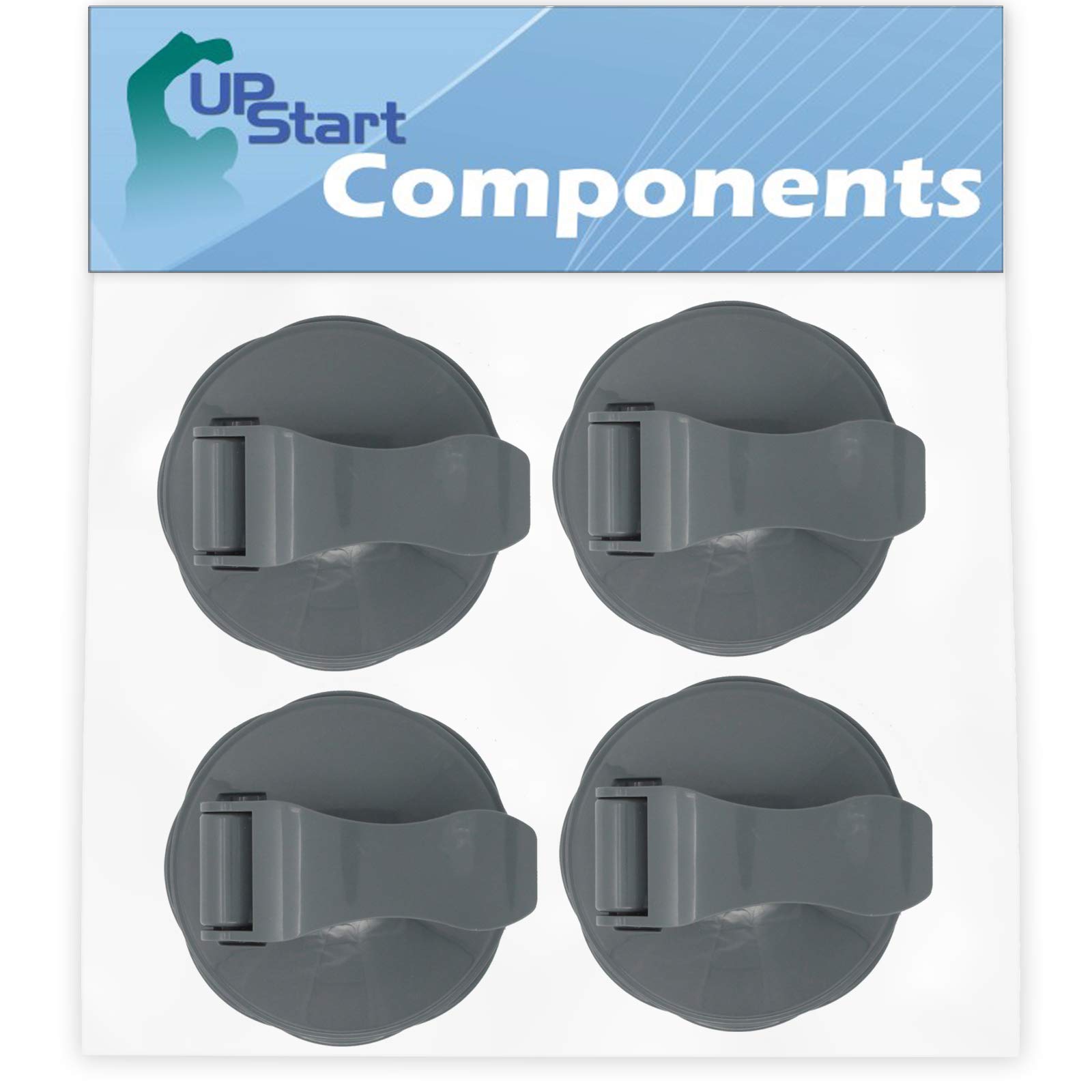 4-Pack NutriBullet Replacement Flip Top Lids - Compatible with 600W & Pro 900W Blenders, Fits 18oz/24oz/32oz Cups - Durable Leak-Proof Travel Lids for Smoothies, Shakes & On-the-Go Blending