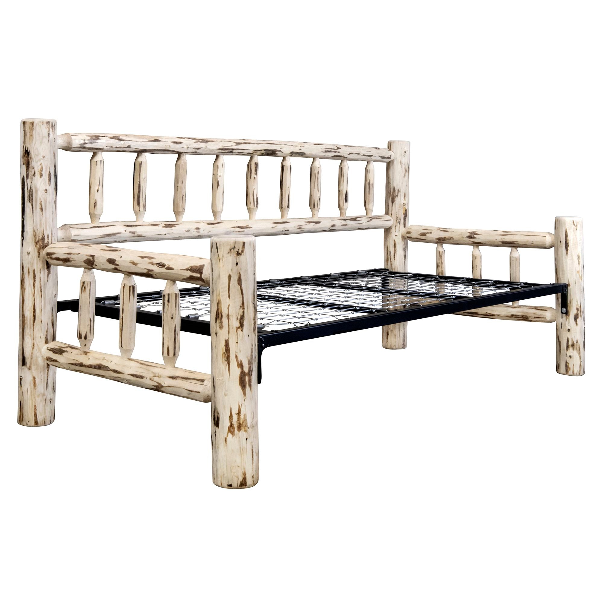 Montana Day Bed - Modern Wooden Twin Size Daybed with Trundle for Guest Room, Living Room & Small Spaces | Perfect for Sleepovers, Lounging & Home Office