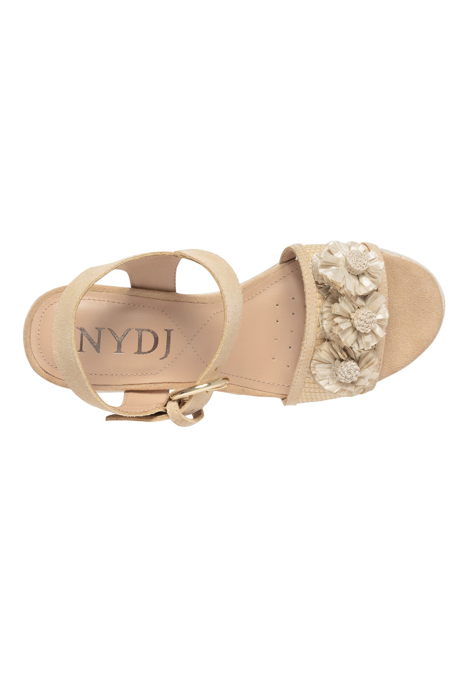 Houston Platform Sandals for Women - Natural Cork Wedge Heel Comfortable Summer Beach Shoes | Perfect for Casual Outings, Vacations, and Outdoor Activities