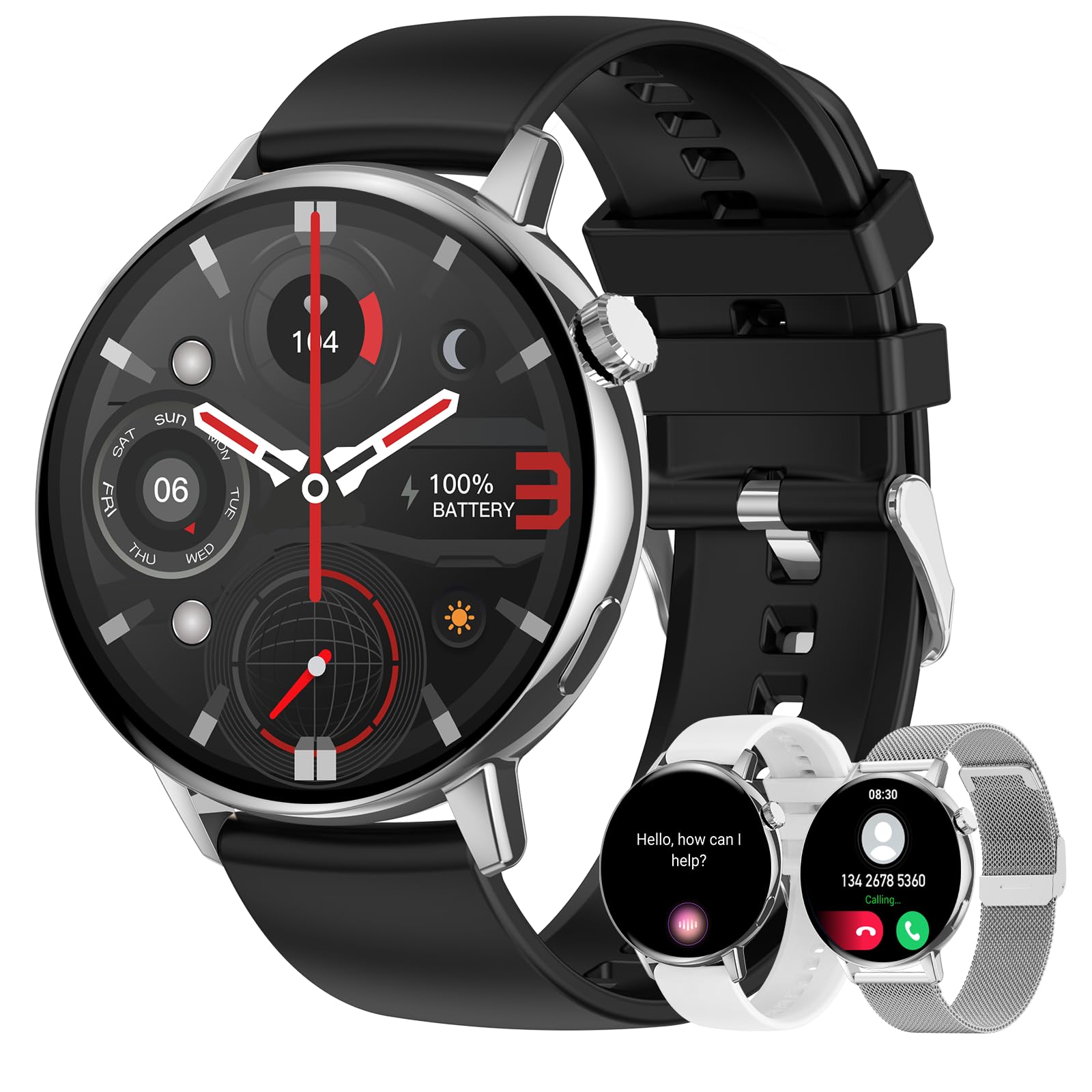 Smart Watch for Men & Women - 1.32