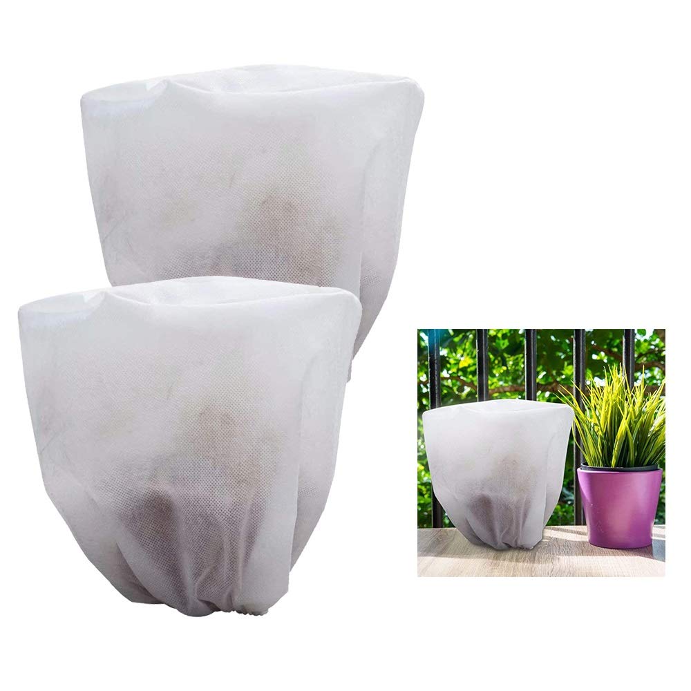 **Agfabric 2-Pack Plant Cover Shrub Jacket - 1.5 oz 15.7