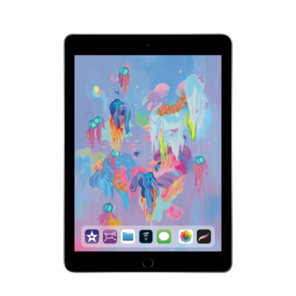 Apple iPad 6th Generation (2018) 9.7-inch 32GB WiFi Tablet - Space Gray | Perfect for Work, School & Entertainment