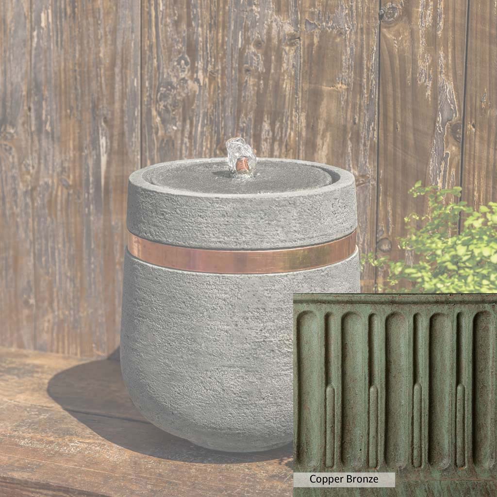 Campania International M Series Parabola Fountain - Outdoor Garden Water Feature for Patio, Yard & Landscape Decor