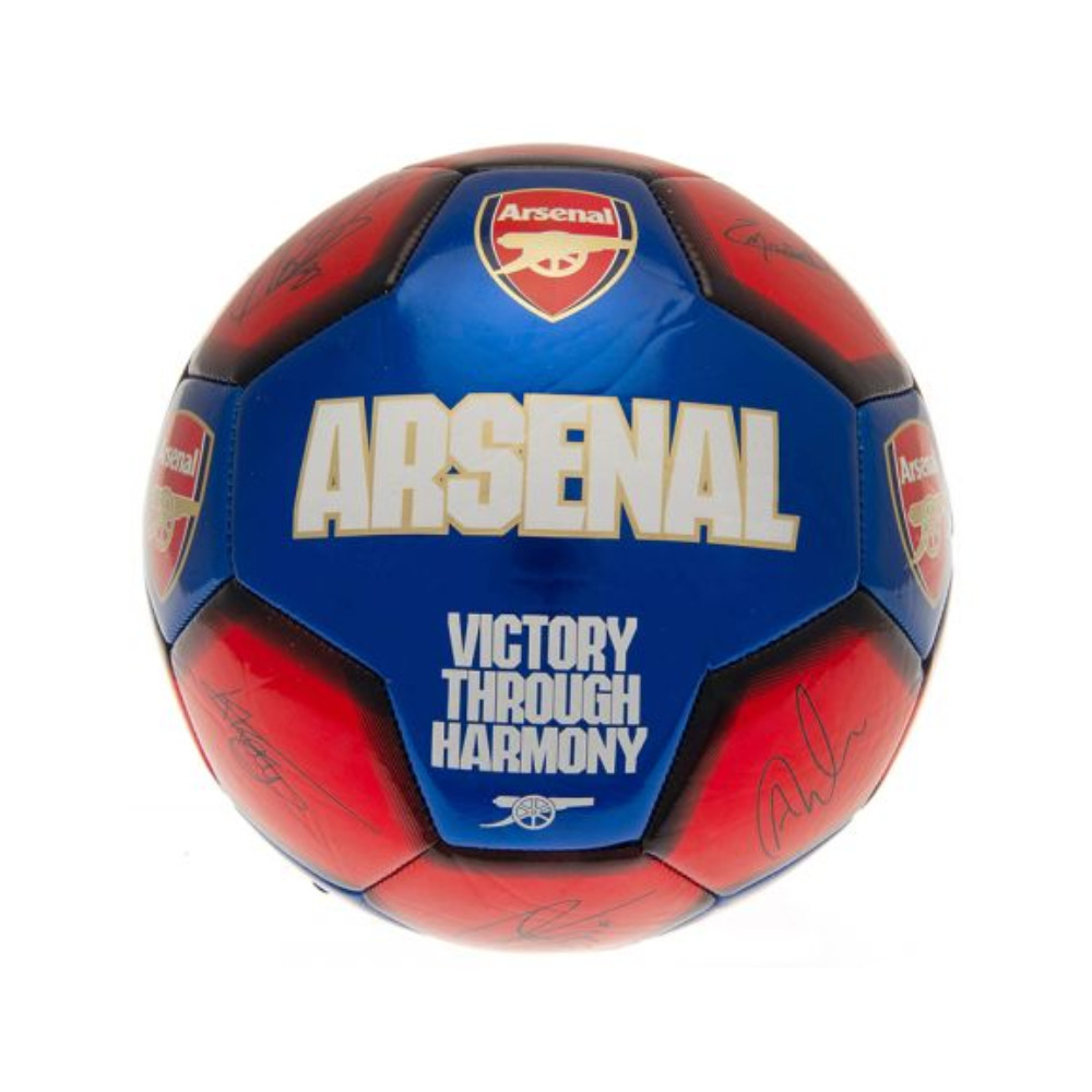 Official Arsenal Victory Signature Football - Authentic Premier League Match Ball for Soccer Games, Training & Collectibles