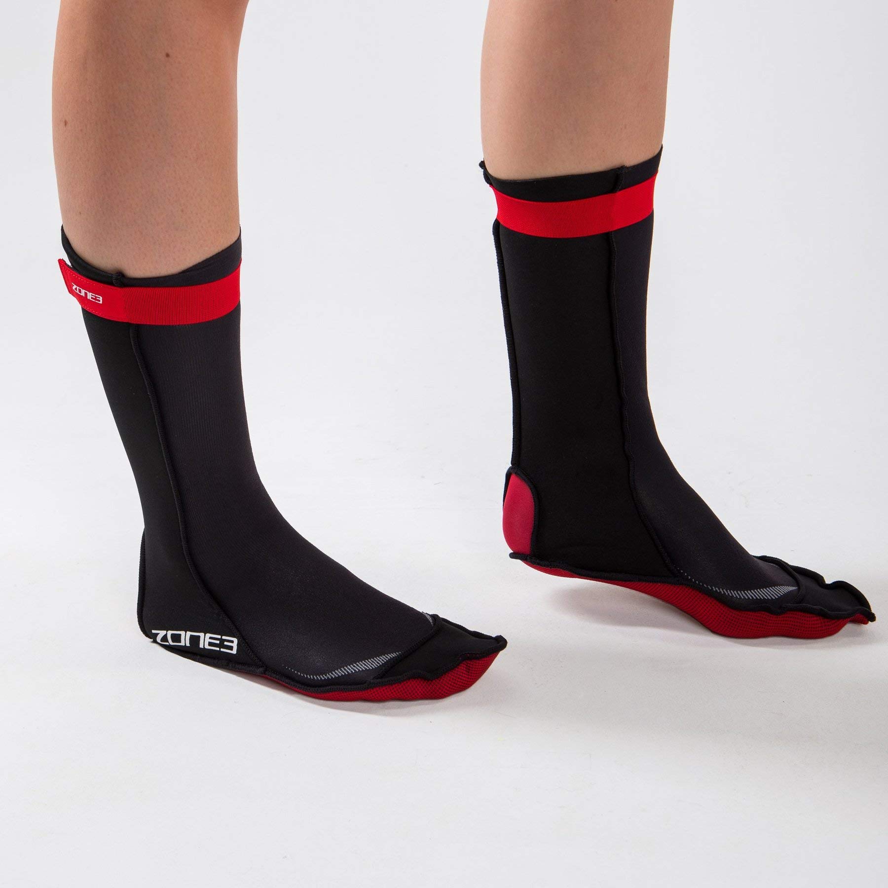 Zone3 Neoprene Swim Socks - Thermal Water Sports Socks for Swimming, Diving, Fishing, SUP & Surfing - Cold Water Protection for Beach, Pool & Outdoor Activities