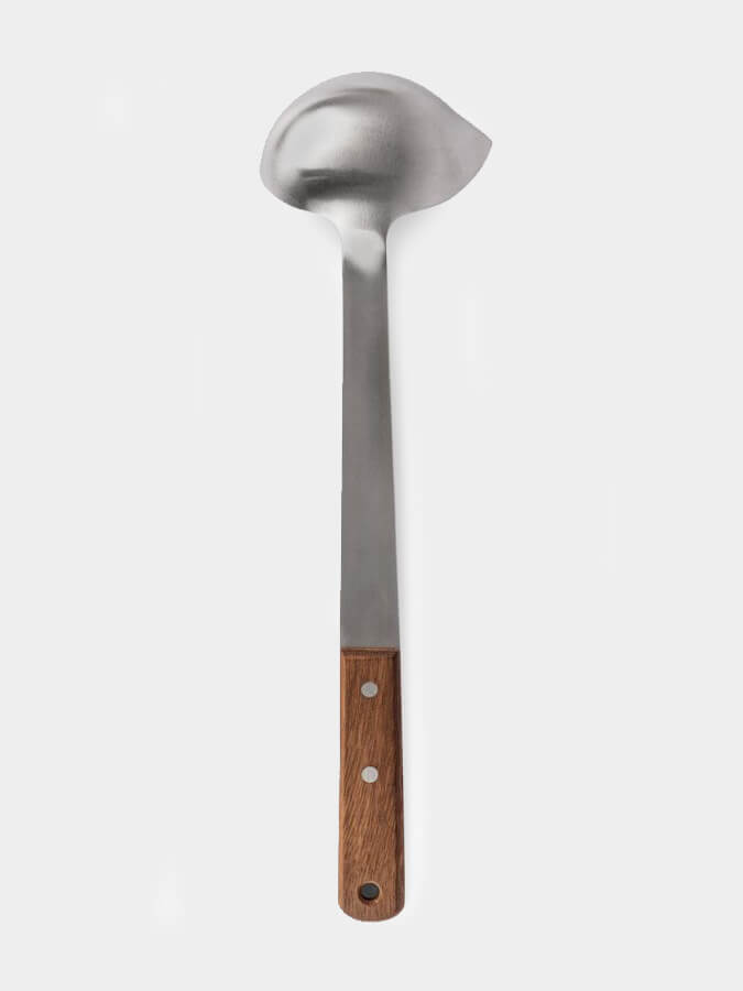 Petromax Stainless Steel Ladle - Durable Cooking Spoon for Soup, Sauce & Stew - Perfect for Camping, Kitchen & Outdoor Cooking