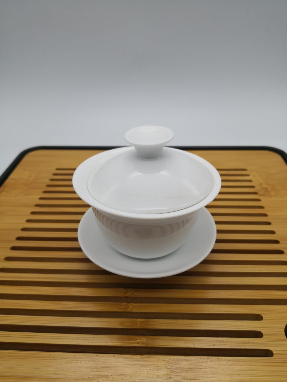 Premium OVP White Porcelain Gaiwan - Traditional Chinese Tea Set for Brewing Loose Leaf Tea, Perfect for Gongfu Tea Ceremony & Home Tea Enjoyment