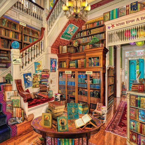 Aimee Stewart's Readers Paradise 1000 Piece Jigsaw Puzzle - Perfect for Family Game Night & Home Decor