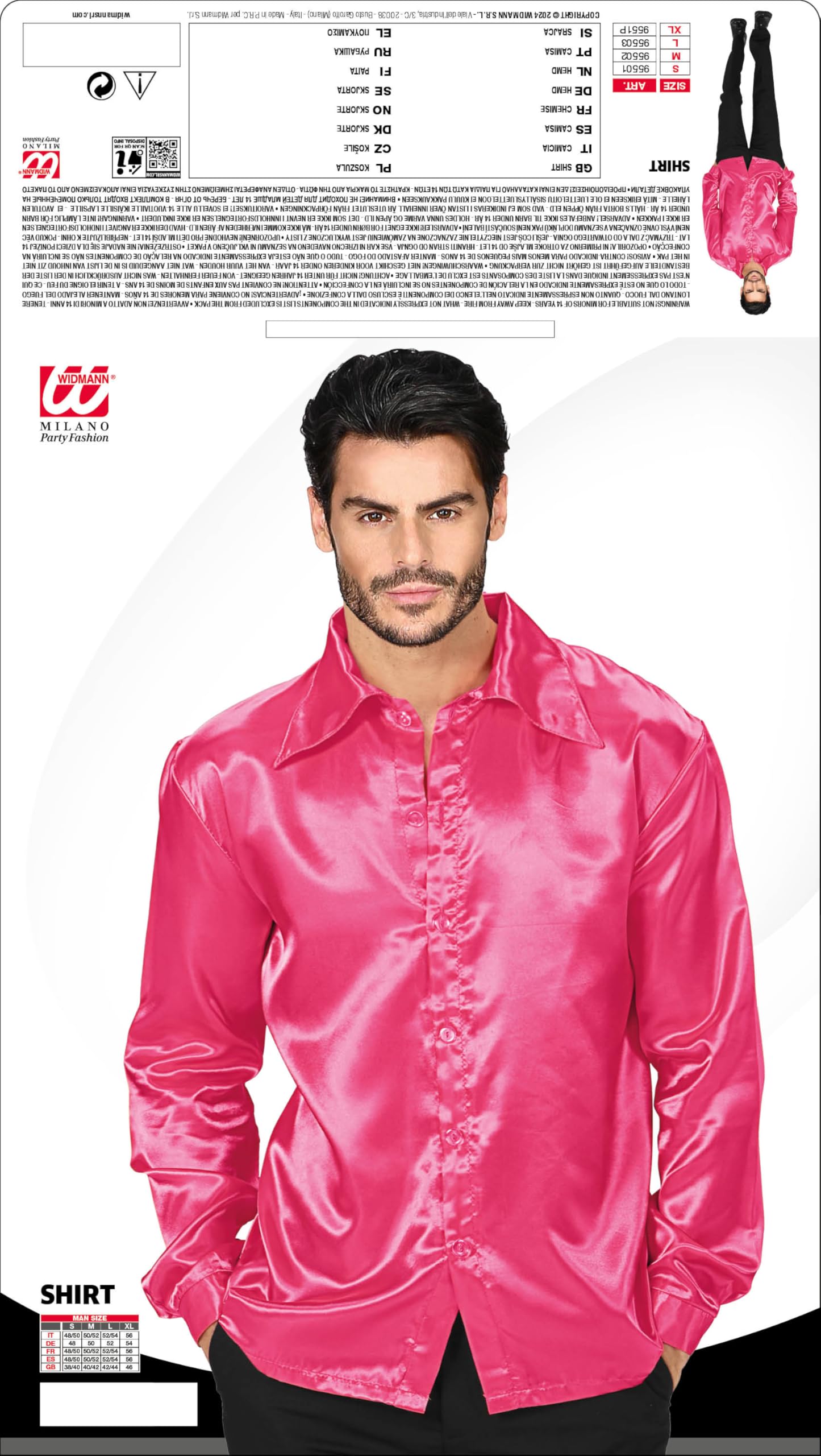 Men's Medium Hot Pink T-Shirt - Comfortable Cotton Casual Tee for Everyday Wear, Gym, and Outings