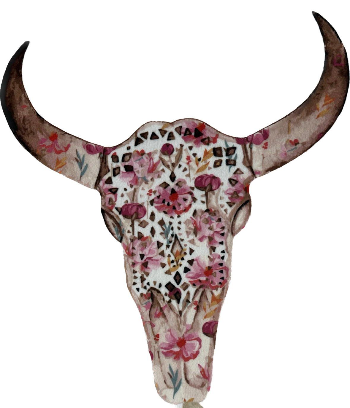 Floral Skull Florence Claret Luxe Large Adult Blanket 55x79 Inches - Soft Cozy Throw Blanket for Couch, Bed, Sofa & Home Decor