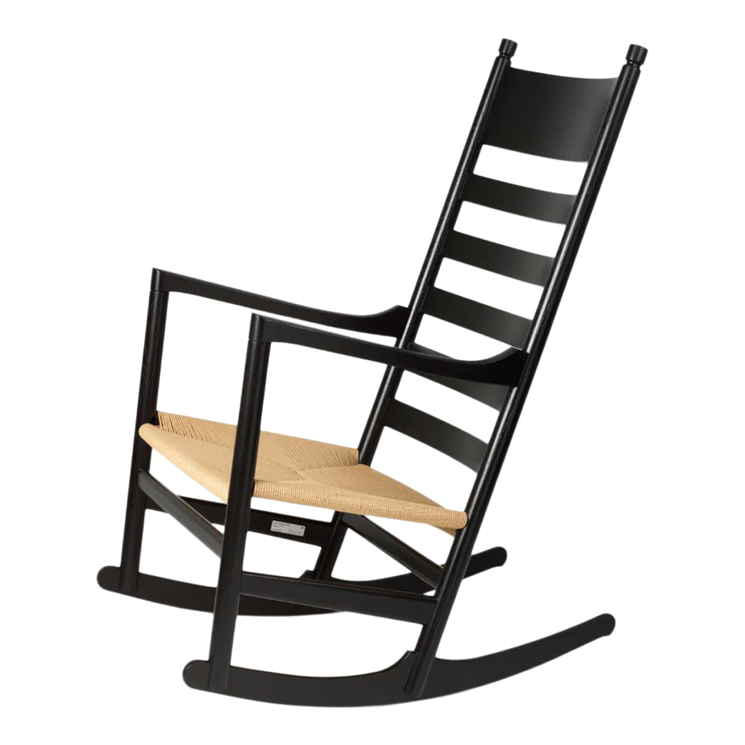 CH45 Rocking Chair - Comfortable Wooden Rocking Chair for Living Room, Nursery & Porch - Perfect Relaxation & Nursing Chair for Home Decor