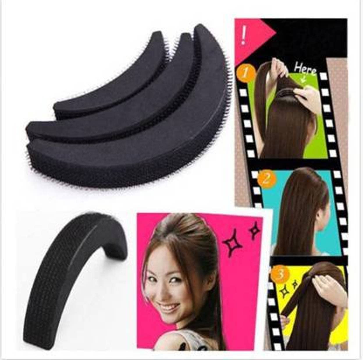 Hair Puff Maker Tool - DIY Hair Accessories Kit for Women & Girls | Perfect for Parties, Weddings & Everyday Styling