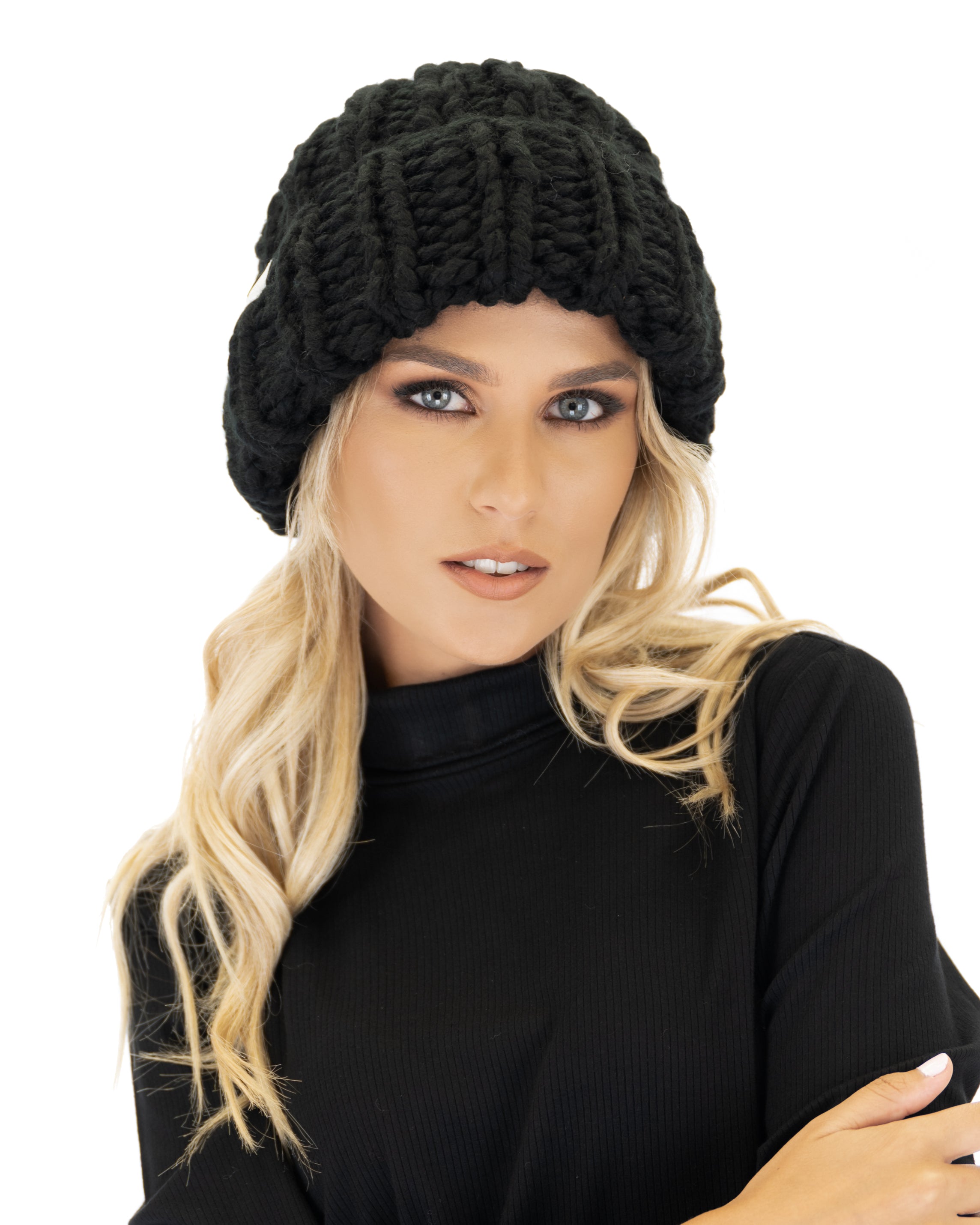 Warm Ribbed Knit Beanie for Men & Women - Soft Winter Hat for Cold Weather - Perfect for Outdoor Activities, Skiing, and Daily Wear