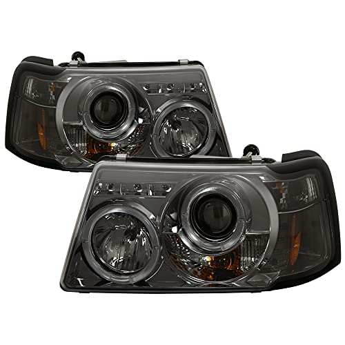 Chrome housing with smoke lens
