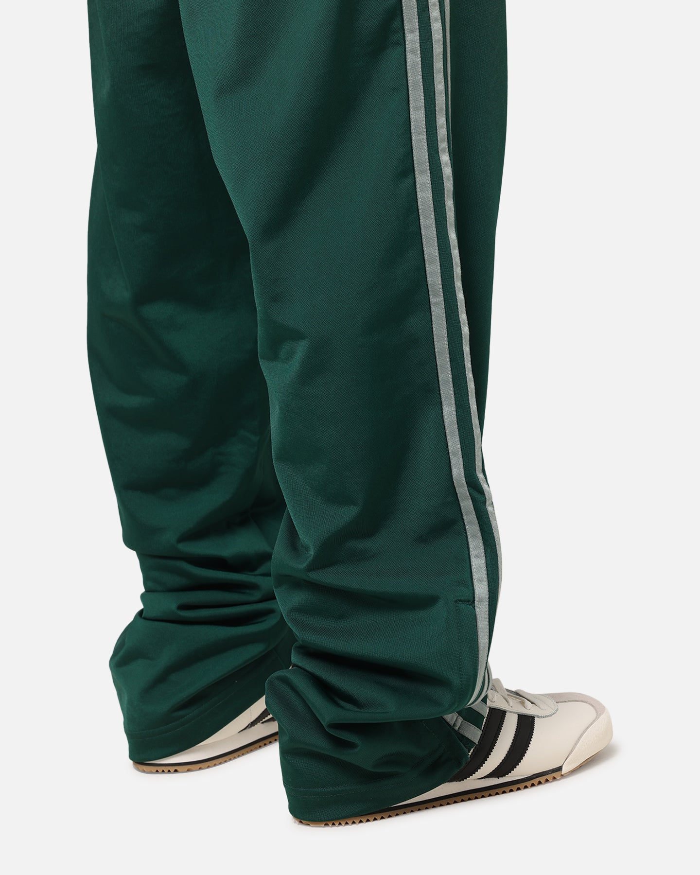 Adidas Firebird Track Pants for Men - Green Retro Running Joggers - Comfortable Athletic Pants for Gym, Workout & Casual Wear