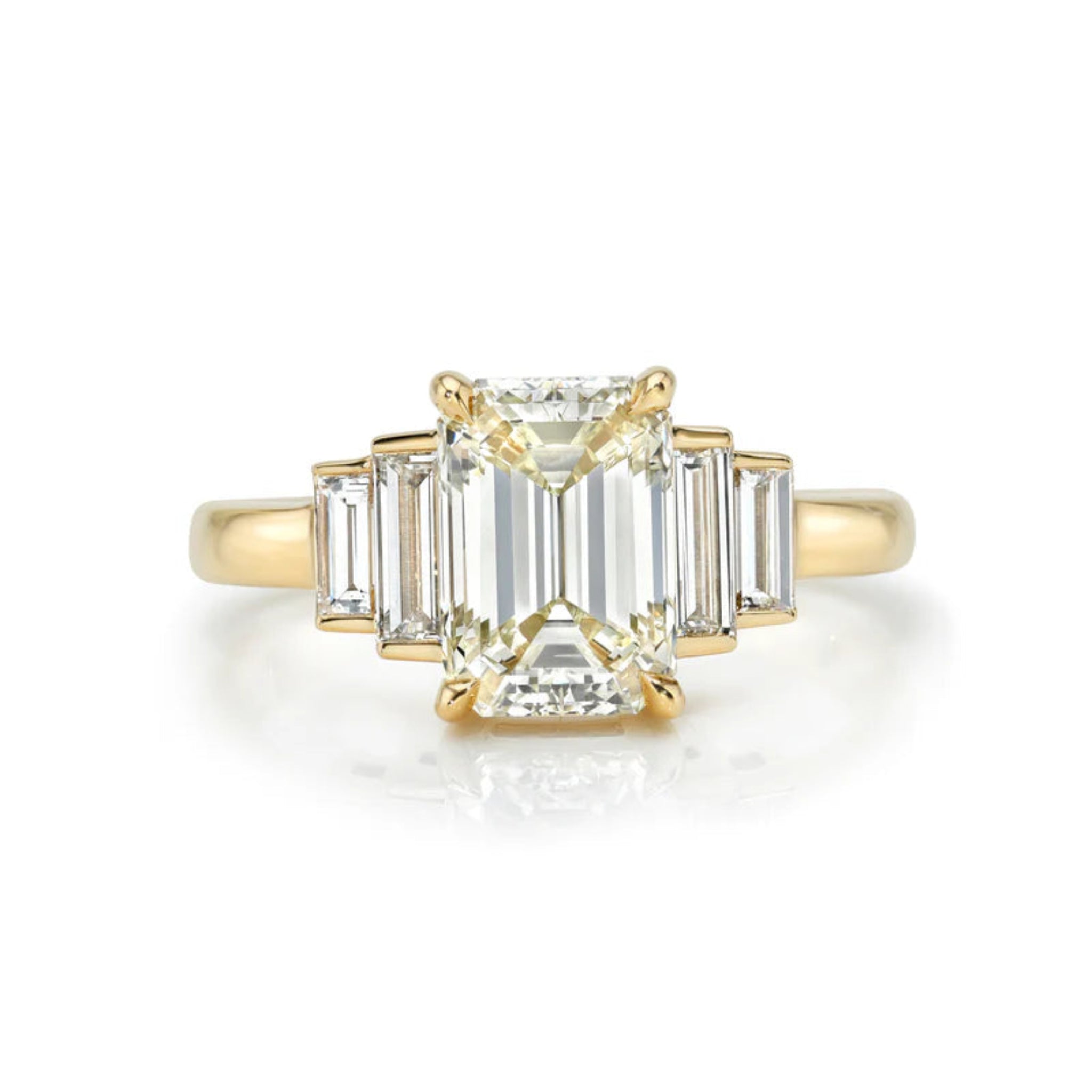 Single Stone Prong Set Caroline Ring - Elegant Solitaire Engagement Wedding Band for Women | Perfect for Proposals, Anniversaries & Special Occasions