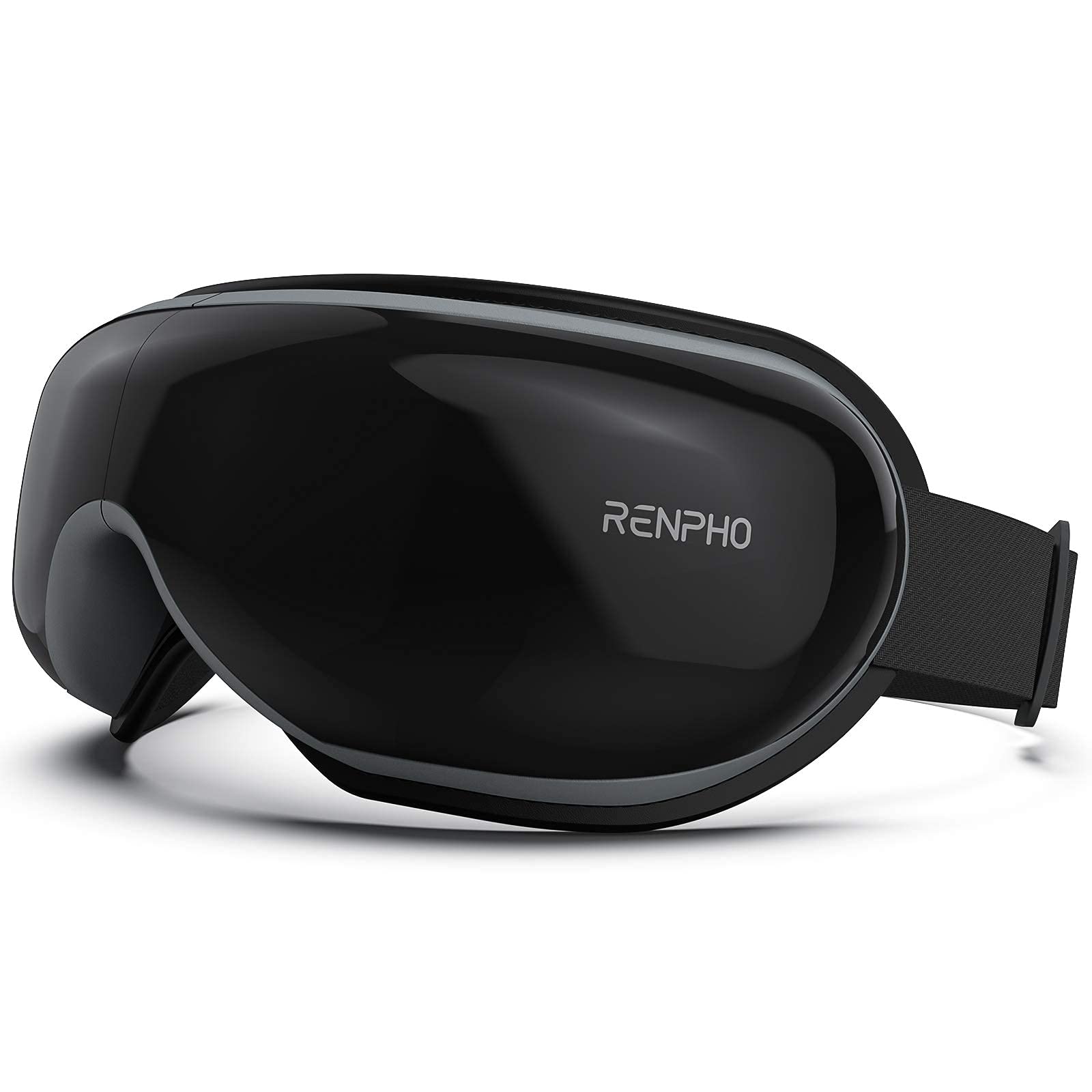 RENPHO Eye Massager with Heat & Shiatsu Massage - Bluetooth Remote Control for Relaxation & Stress Relief - Perfect for Home, Office & Travel Use
