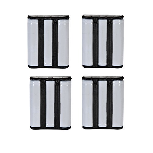 Compatible Cordless Phone Batteries for Sony SPP-IM982 - 4-Pack Ni-CD 3.6V 600mAh Ultra Hi-Capacity Replacement Batteries | Perfect for Home & Office Cordless Phones
