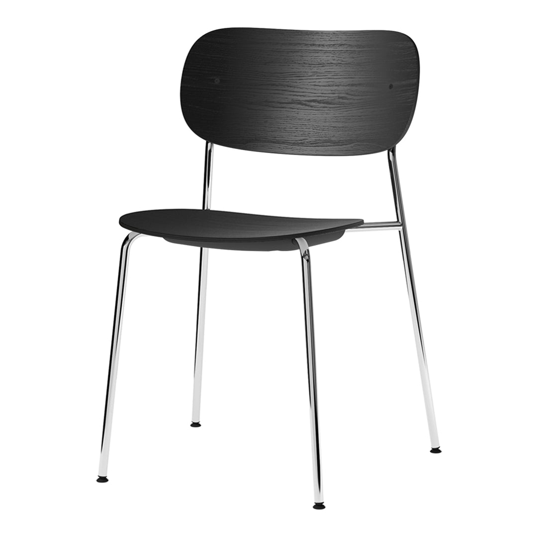 Co Dining Chair - Stackable Modern Kitchen & Dining Room Chair for Home & Restaurant Use