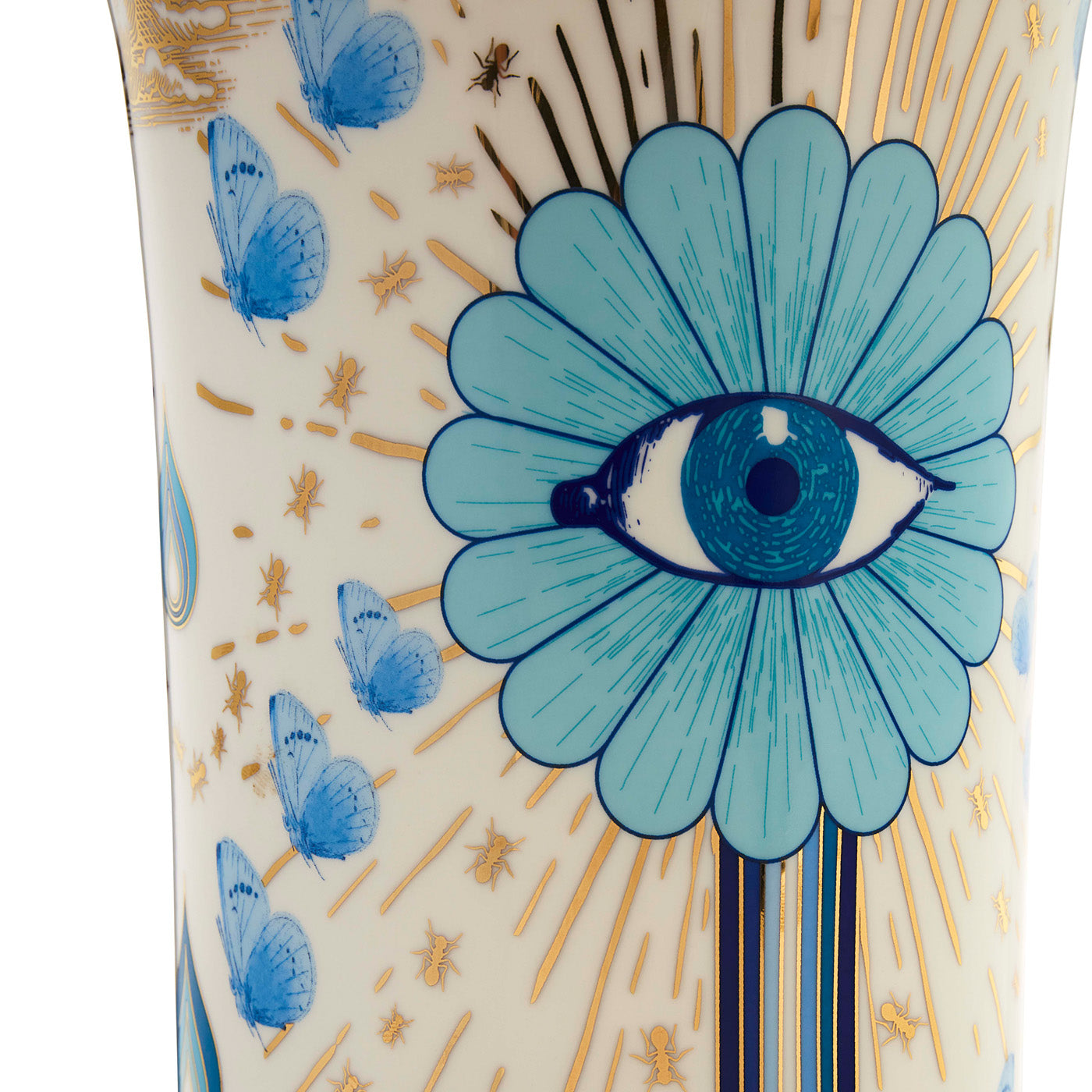 Tall Flared Glass Vase for Flowers - Elegant Home Decor, Wedding Centerpiece, and Apothecary Style Display - Perfect for Living Room, Dining Table, or Office Decor
