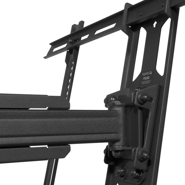 Kanto PS350 Full Motion TV Wall Mount for 37-60 Inch Flat Screen TVs - Adjustable Tilt & Swivel for Living Room, Bedroom, or Home Theater Setup