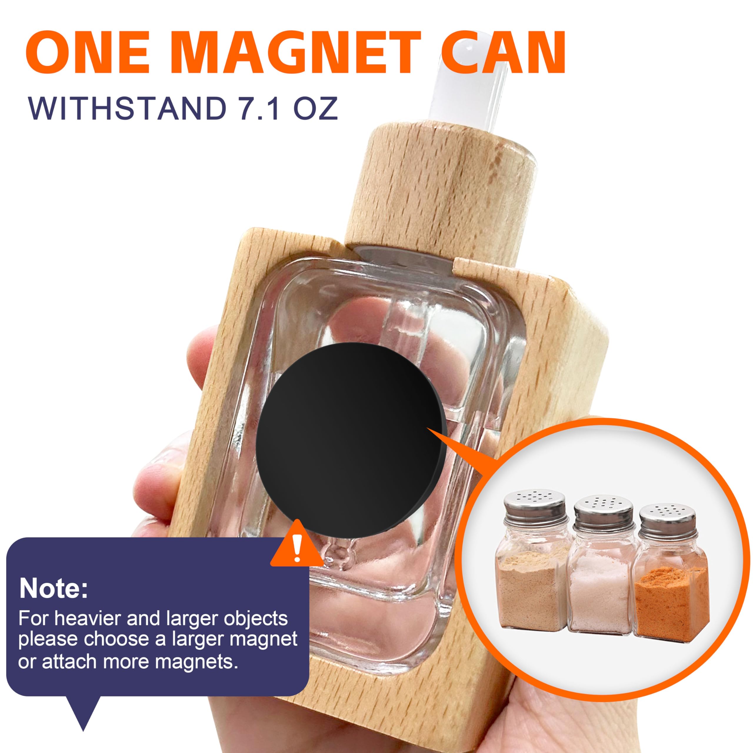 Strong Adhesive Backed Ceramic Magnets (1.6