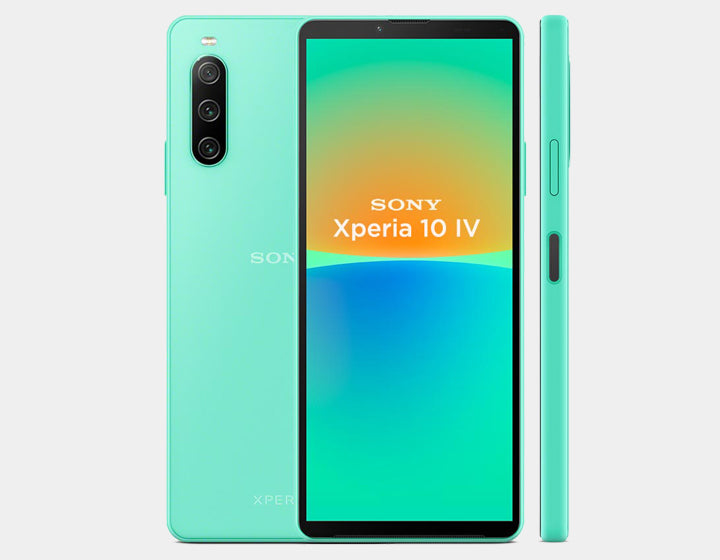 Sony Xperia 10 IV XQ-CC72 5G Smartphone - 128GB Storage, 6GB RAM, Dual SIM, GSM Unlocked (Mint Green) - Perfect for Streaming, Gaming & Productivity on the Go