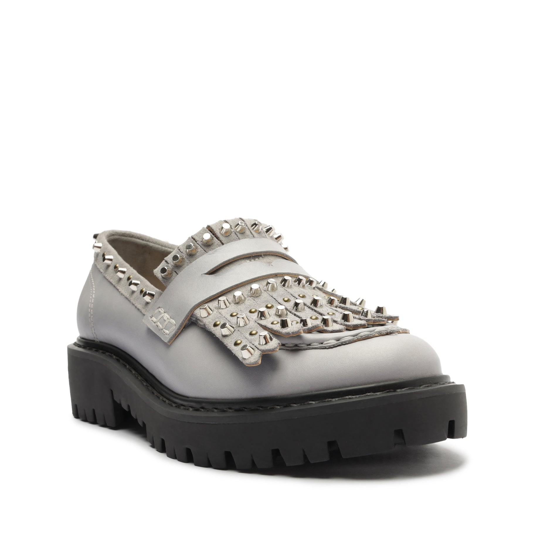 Christie Fringes Leather Flat Shoes for Women - Comfortable & Stylish Loafers for Casual Outfits, Office Wear & Everyday Use