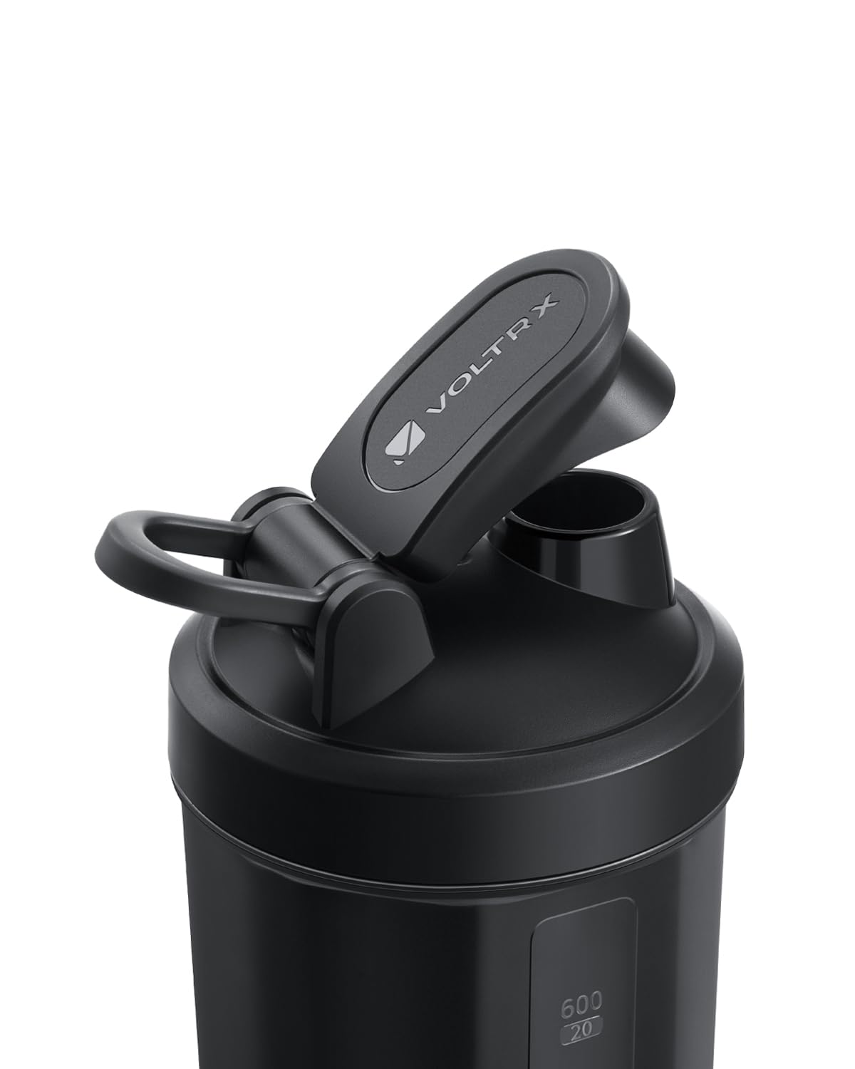 VOLTRX USB-C Rechargeable Electric Protein Shaker Bottle - 24oz BPA-Free Blender Cup for Protein Shakes, Meal Replacement & Smoothies - Perfect for Gym, Workout & Post-Exercise Recovery