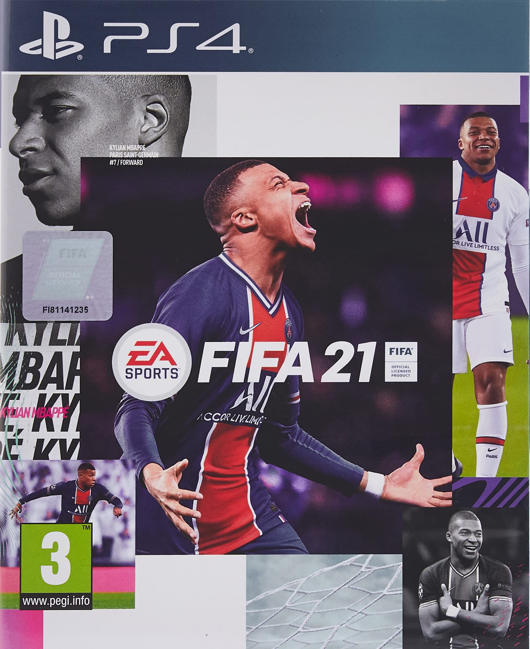 FIFA 21 Video Game - PS4 & PS5 Compatible | Official EA Sports Soccer Simulation | Perfect for Gaming Tournaments & Family Entertainment