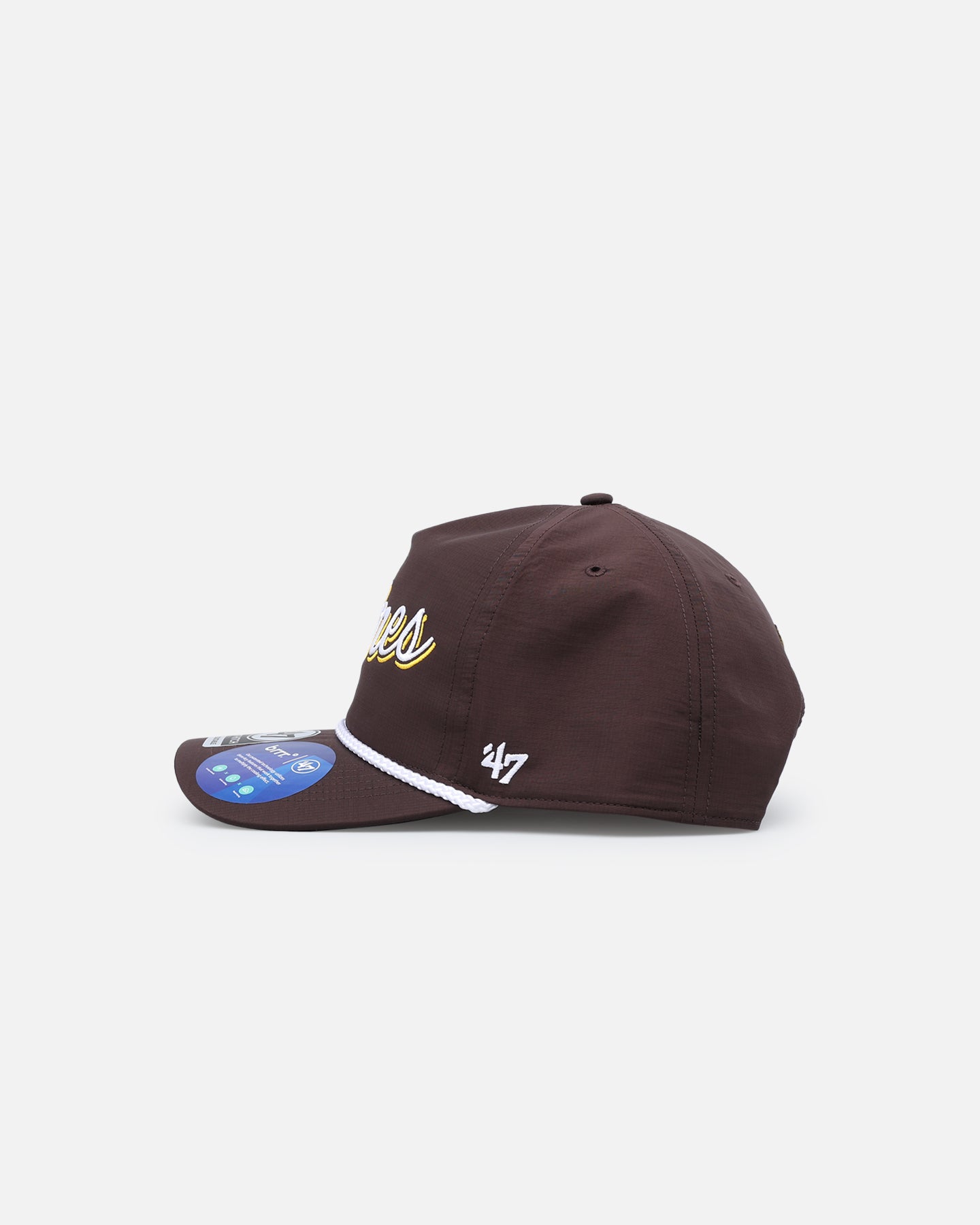 47 Brand San Diego Padres Brrr° Fairway '47 Hitch Snapback Hat - Brown Adjustable Baseball Cap for Men & Women - Perfect for Sports Games, Casual Wear & Fan Collections
