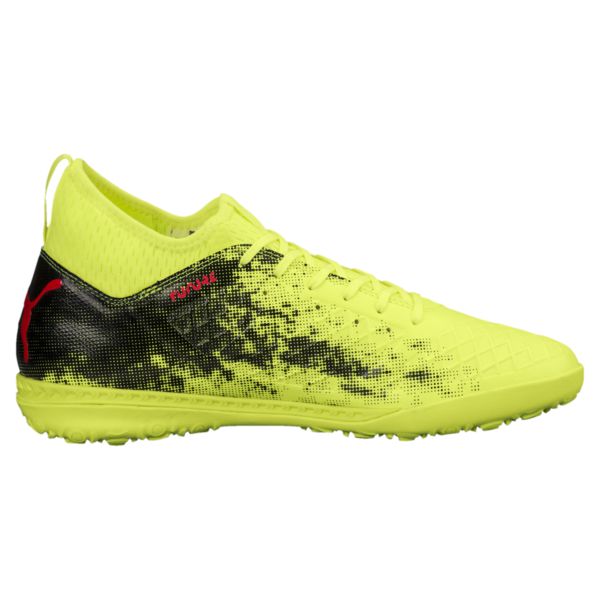 PUMA FUTURE 18.3 TT Turf Soccer Cleats for Men - Fizzy Yellow | Artificial Grass Football Shoes | Perfect for Training & Matches on Turf Fields