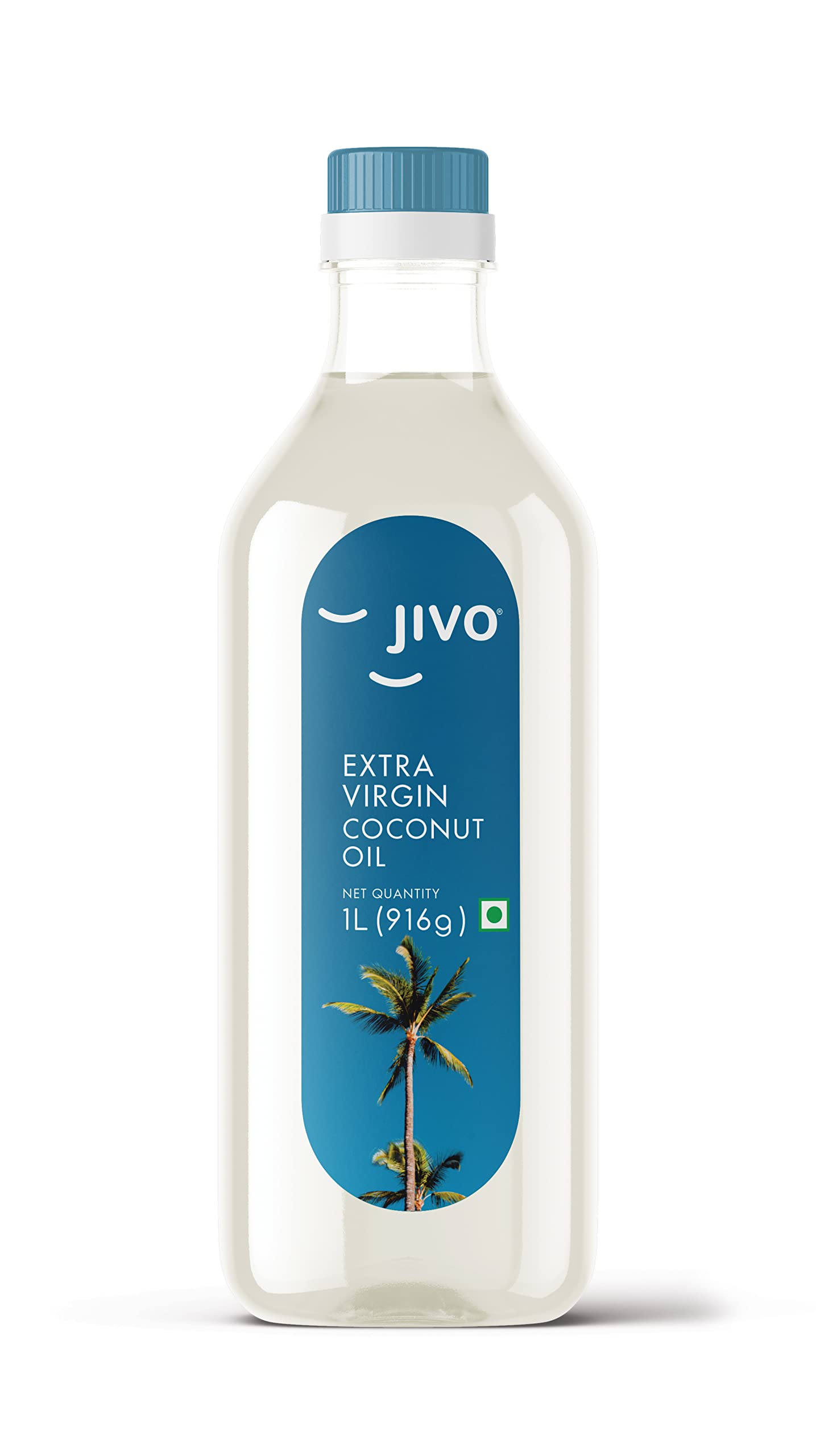 Organic Cold-Pressed Extra Virgin Coconut Oil - 1 Litre | Unrefined, Chemical-Free, Zero Cholesterol | Perfect for Cooking, Baking, Hair & Skin Care | Multipurpose Natural Coconut Oil for Healthy Lifestyle