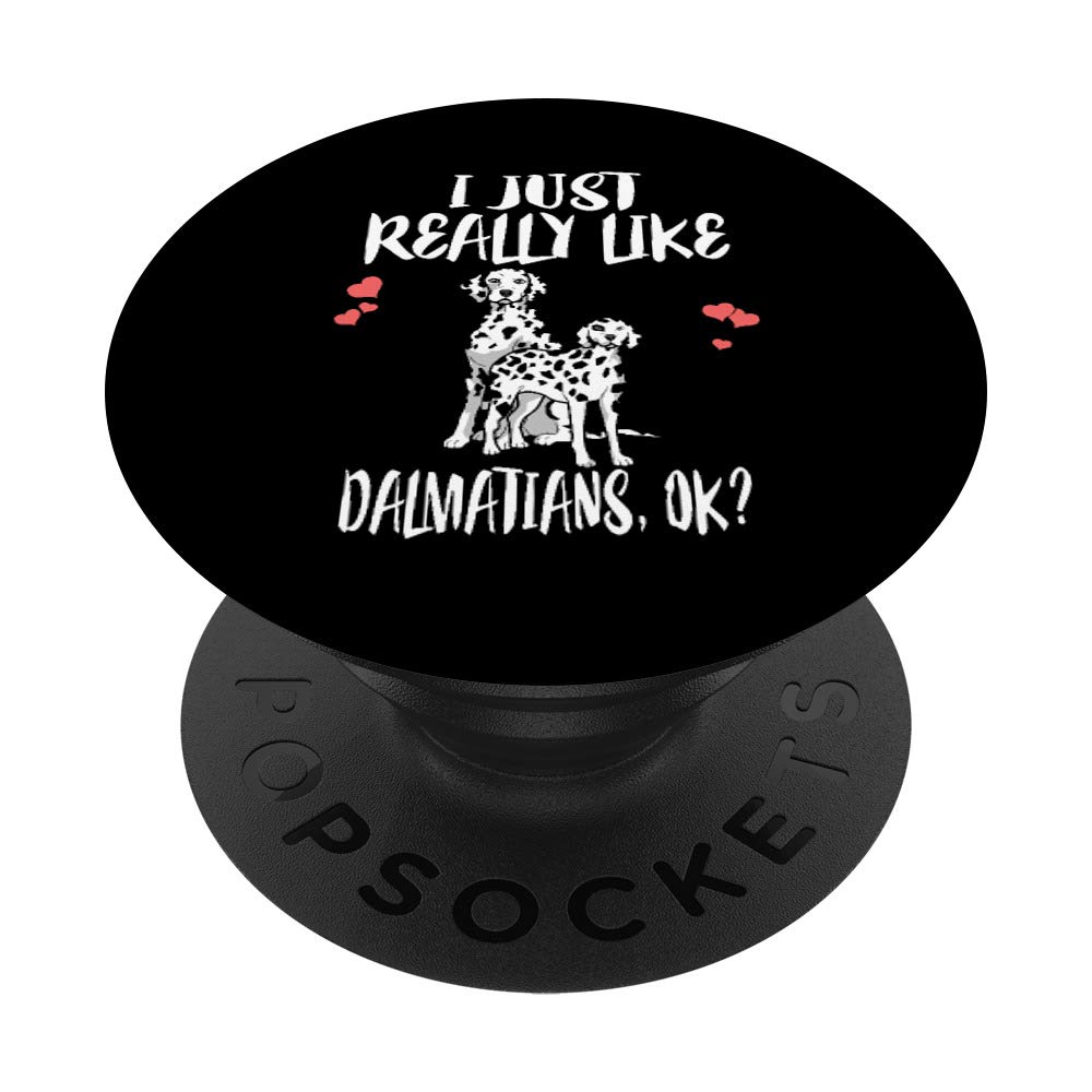 Dalmatian Dog PopSockets Grip & Stand for Phone - Cute Phone Accessory for Pet Lovers