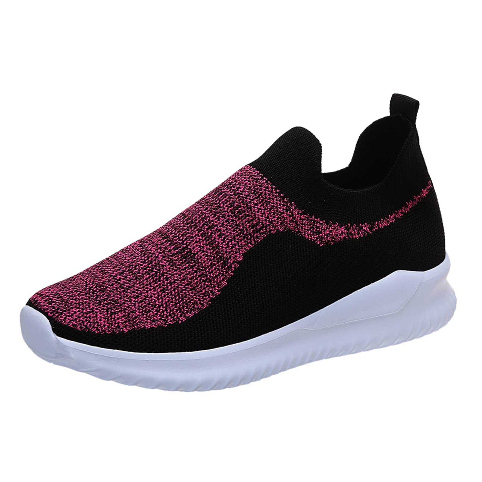 Breathable Women's Casual Sneakers - Fashion Lace-Up Flats for Everyday Wear | Comfortable Walking Shoes for Work, Travel & Outdoor Activities