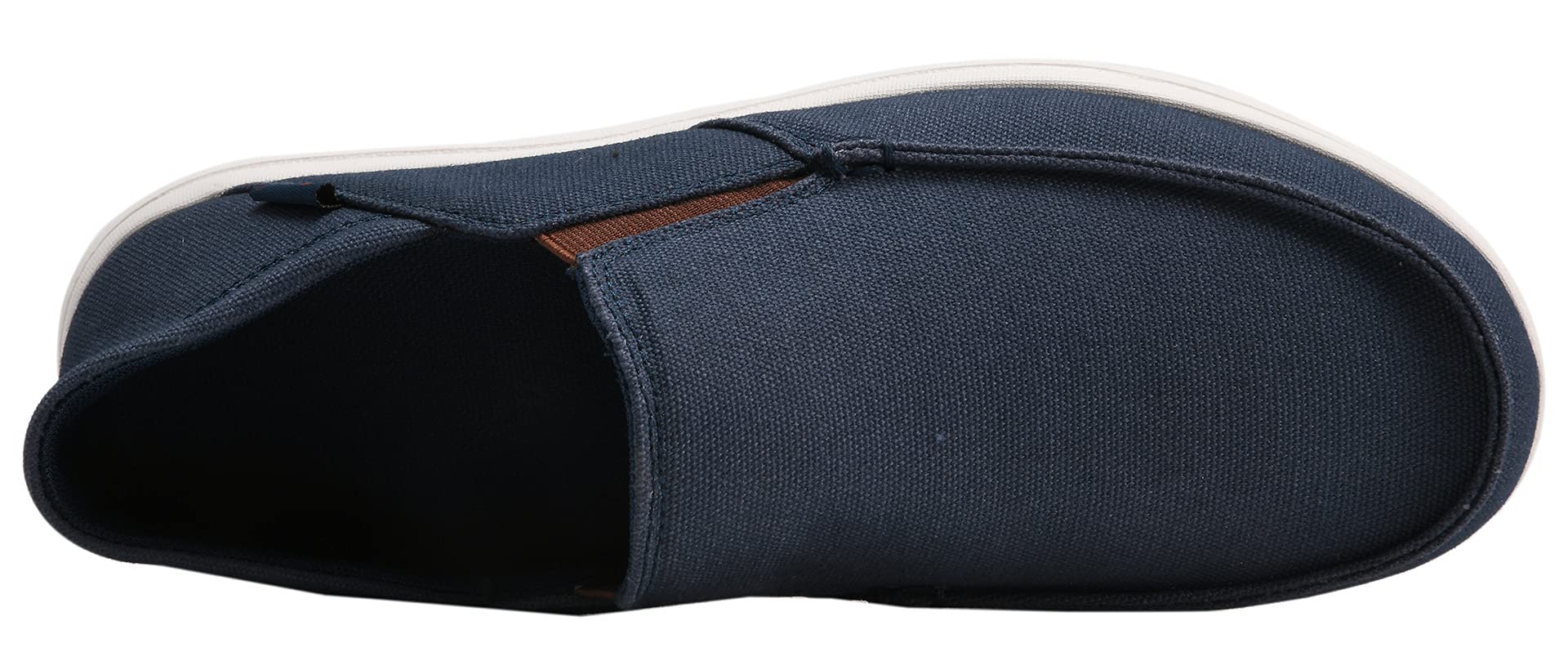 **Men's Slip On Canvas Loafers - Comfortable Casual Deck Shoes with Non-Slip Rubber Sole | Perfect for Boating, Walking & Everyday Wear**