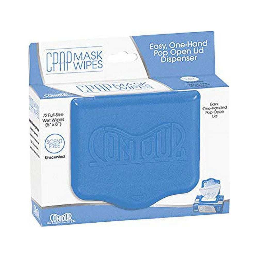 **Natural CPAP Mask Cleaner Wipes – No Lint or Residue, Safe & Gentle for Daily Use (Unscented) – Ideal for CPAP, BiPAP & Travel**