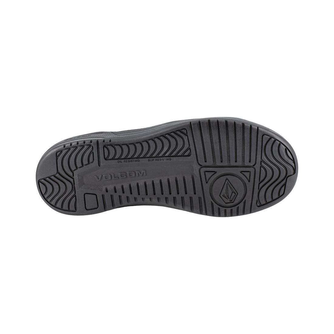 Hybrid Composite Toe Wedge Sole Work Boots for Men - Black & Grey Safety Shoes for Construction, Warehouse & Outdoor Work