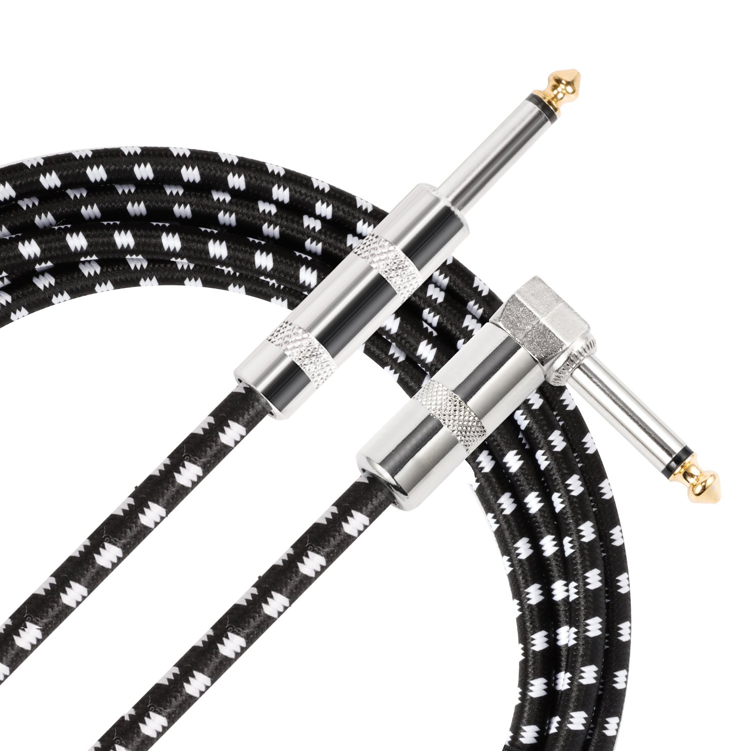 Donner 10 ft Guitar Cable - High-Quality Electric Instrument Cable for Electric Guitar & Bass - Perfect for Live Performances, Studio Recording & Home Practice