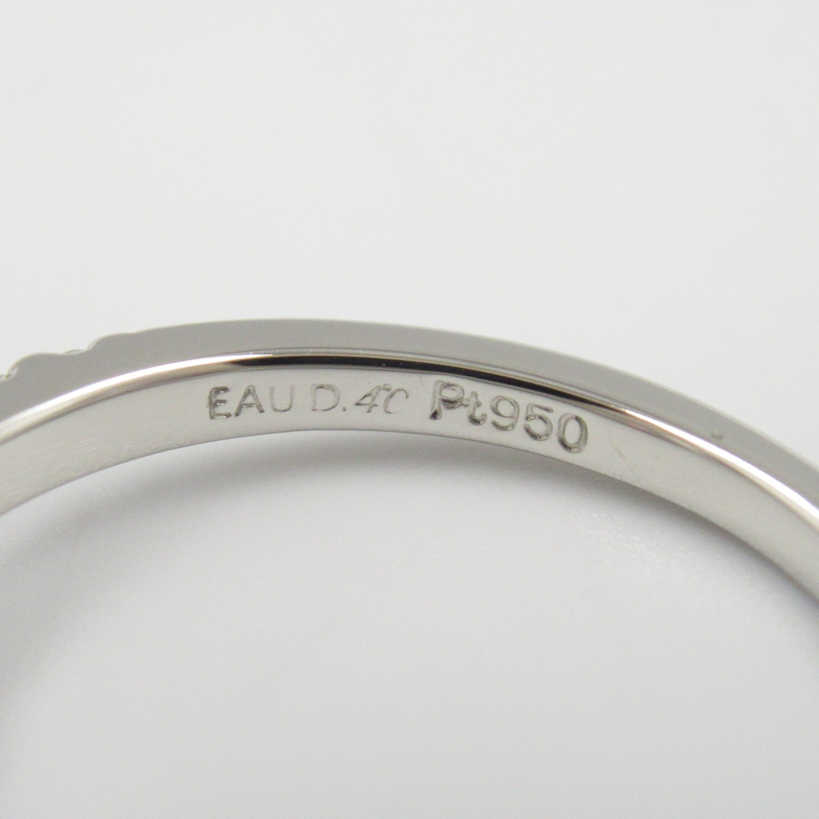 4℃ Diamond Ring Pt950 Platinum Jewelry for Women - Elegant Wedding Engagement Gift & Anniversary Present