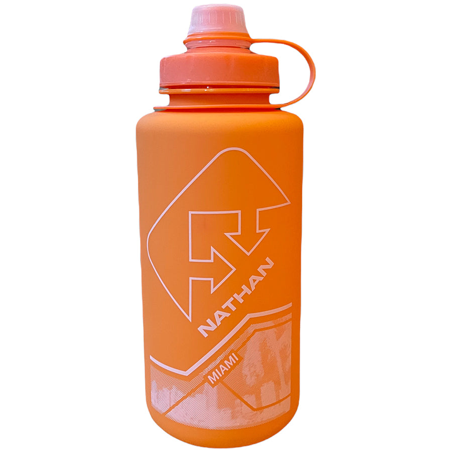 Bigshot 32Oz Exuber Stainless Steel Water Bottle - Leakproof, Insulated, BPA Free - Perfect for Gym, Hiking & Outdoor Activities
