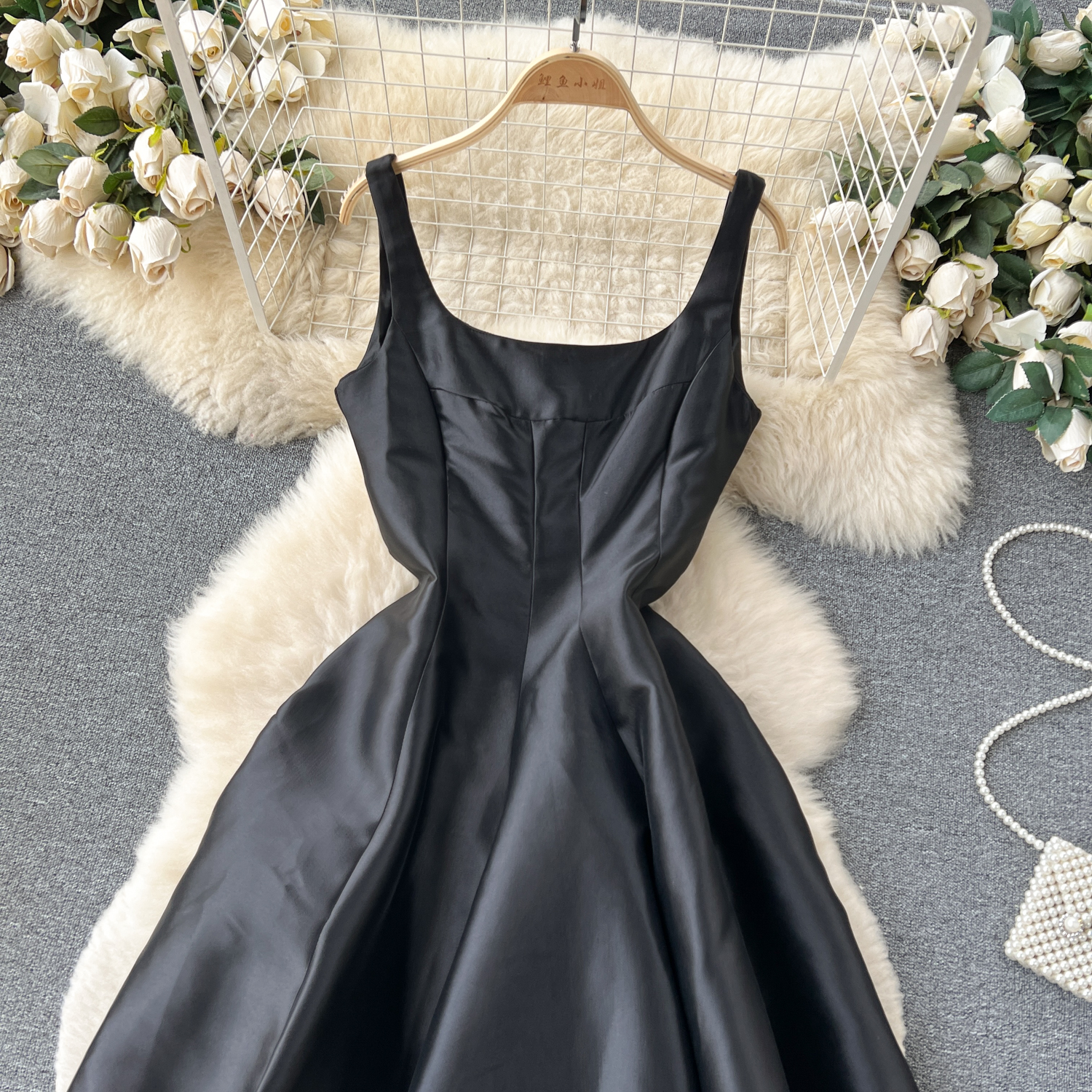 French Style Sleeveless Vest Dress for Women - Summer Elegant Homecoming Dress 1231 | Perfect for Weddings, Parties & Casual Outings