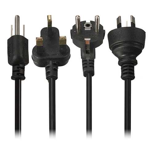 Universal AC Power Supply Adapter Cord with 3-Prong Plug for Laptop - Perfect for Home Office, Travel & Remote Work Charging