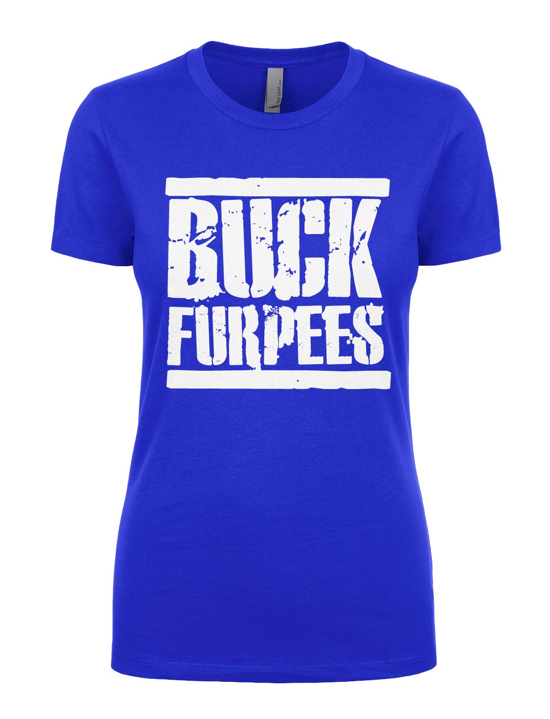 Women's Buck Furpees Fitness Workout T-Shirt for Juniors - Comfortable & Stylish Gym Wear for Yoga, Running & Training