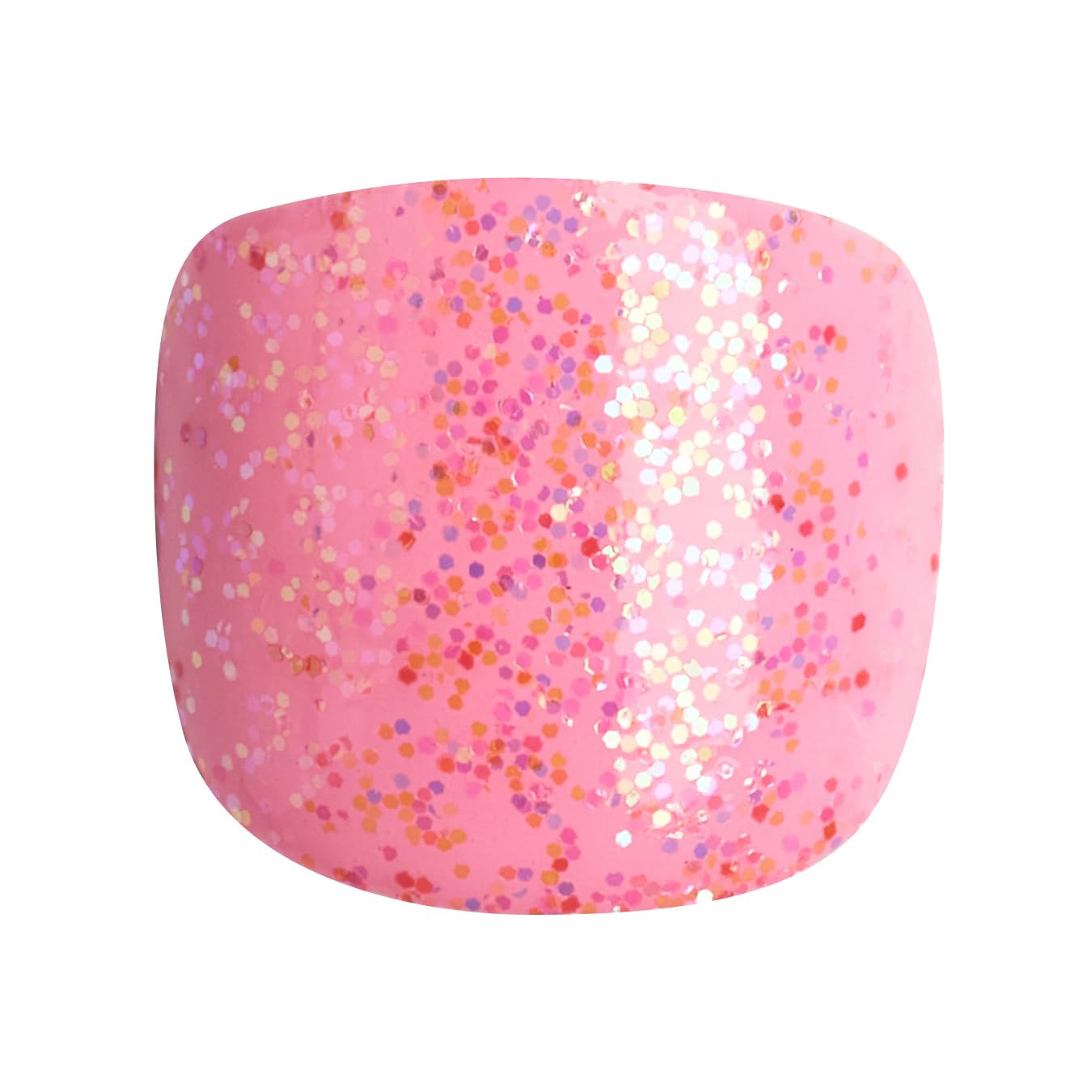 KISS imPRESS No Glue Press On Nails for Kids - Super Duper Pink Fake Nails | 20 Removable Nail Tabs & Mini File | Squoval Shaped Kids Size | Perfect for Birthday Parties, Playdates & Dress Up