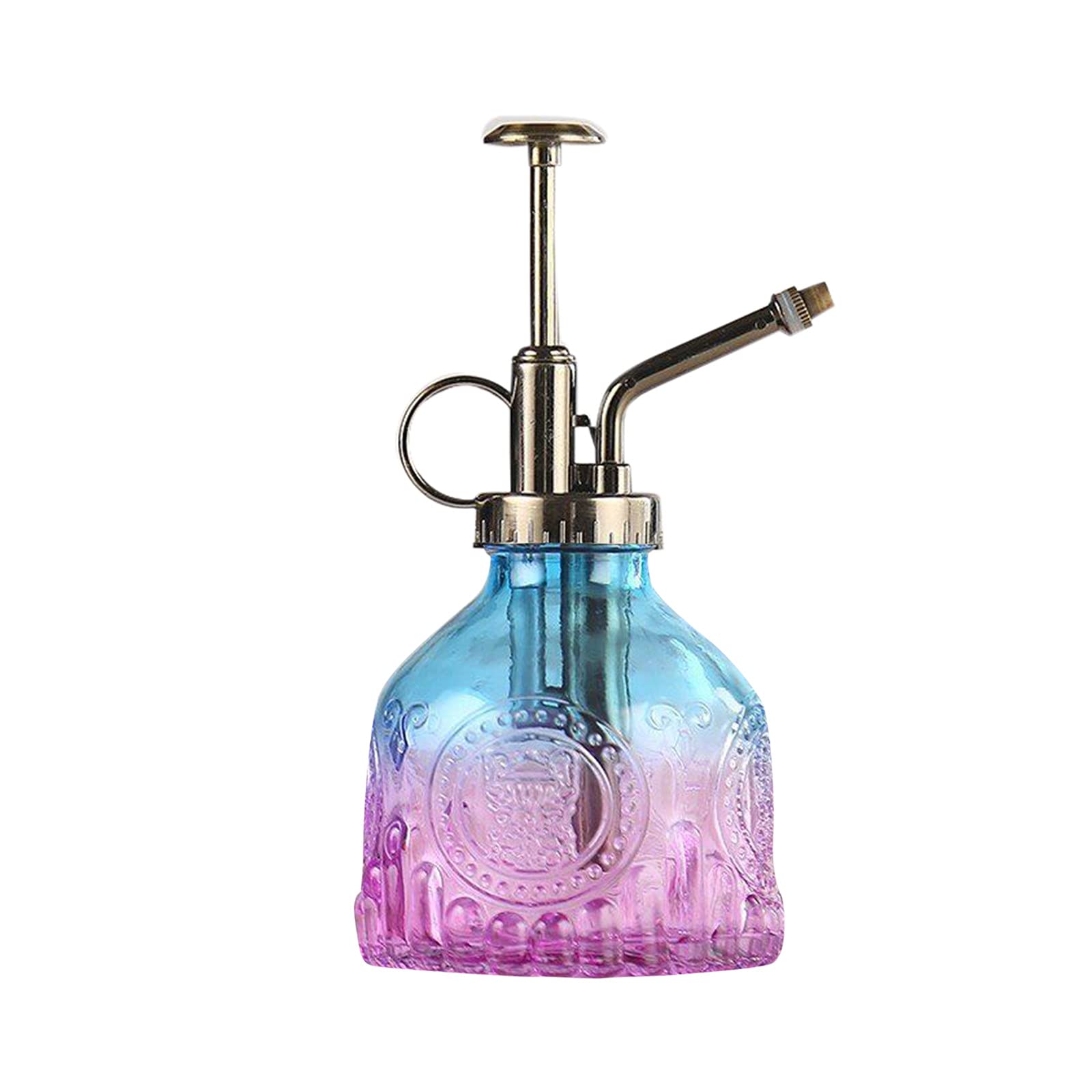**Yiser Vintage Glass Plant Mister - Retro Air Pressure Spray Bottle for Indoor & Outdoor Plants, Lawn, Garden, Patio - Perfect for Hydroponics, Succulents, Flowers & Houseplant Care**